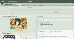 Desktop Screenshot of hyuuga-hinata-fc.deviantart.com