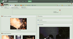 Desktop Screenshot of darkgnr.deviantart.com