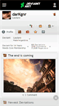 Mobile Screenshot of darkgnr.deviantart.com