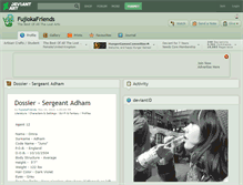 Tablet Screenshot of fujiokafriends.deviantart.com