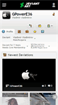 Mobile Screenshot of gpowere36.deviantart.com