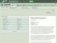Tablet Screenshot of chris1248.deviantart.com