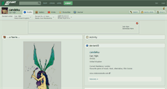Desktop Screenshot of candeku.deviantart.com