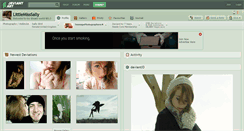 Desktop Screenshot of littlemisssally.deviantart.com