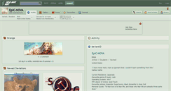 Desktop Screenshot of epic-nova.deviantart.com