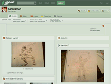 Tablet Screenshot of karonaman.deviantart.com