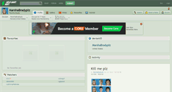 Desktop Screenshot of marshabradyplz.deviantart.com