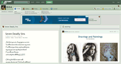 Desktop Screenshot of d-x-4.deviantart.com