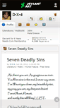 Mobile Screenshot of d-x-4.deviantart.com