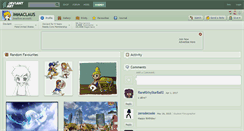 Desktop Screenshot of immaclaus.deviantart.com