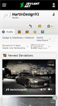 Mobile Screenshot of martindesign93.deviantart.com