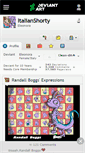 Mobile Screenshot of italianshorty.deviantart.com