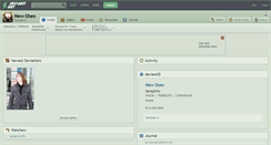 Desktop Screenshot of new-sheo.deviantart.com