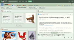 Desktop Screenshot of f14ace.deviantart.com