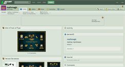 Desktop Screenshot of mathmagic.deviantart.com
