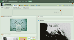 Desktop Screenshot of fizzybubble.deviantart.com