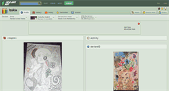 Desktop Screenshot of izukia.deviantart.com