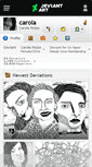 Mobile Screenshot of carola.deviantart.com