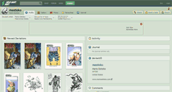 Desktop Screenshot of mestioko.deviantart.com