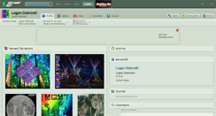 Desktop Screenshot of logan-dobroski.deviantart.com