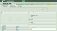 Desktop Screenshot of norge-erotic-sport.deviantart.com