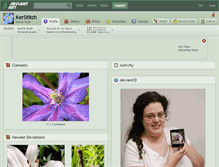Tablet Screenshot of kerstitch.deviantart.com