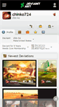 Mobile Screenshot of chinko724.deviantart.com