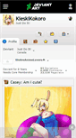 Mobile Screenshot of kieskikokoro.deviantart.com
