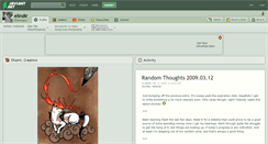 Desktop Screenshot of elindir.deviantart.com