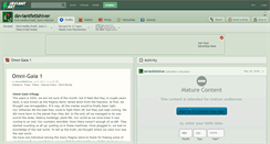 Desktop Screenshot of deviantfetishlver.deviantart.com