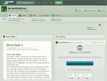 Tablet Screenshot of deviantfetishlver.deviantart.com