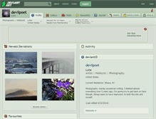 Tablet Screenshot of devilpoet.deviantart.com