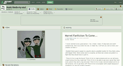 Desktop Screenshot of music-feeds-my-soul.deviantart.com