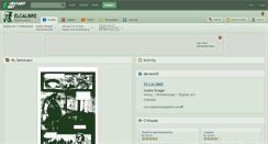 Desktop Screenshot of elcalibre.deviantart.com
