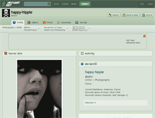 Tablet Screenshot of happy-hippie.deviantart.com