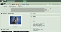 Desktop Screenshot of laki-k.deviantart.com