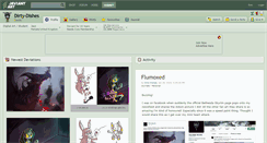 Desktop Screenshot of dirty-dishes.deviantart.com