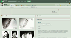 Desktop Screenshot of jensev.deviantart.com