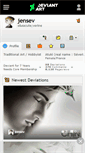 Mobile Screenshot of jensev.deviantart.com