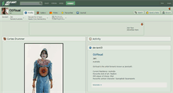 Desktop Screenshot of ozvisual.deviantart.com