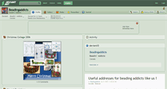 Desktop Screenshot of beadingaddicts.deviantart.com