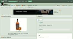 Desktop Screenshot of 4g0ny.deviantart.com