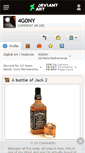 Mobile Screenshot of 4g0ny.deviantart.com
