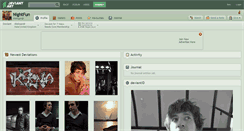 Desktop Screenshot of nightfun.deviantart.com