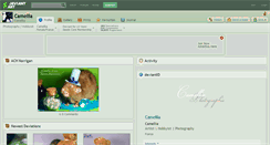 Desktop Screenshot of camellia.deviantart.com