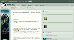 Desktop Screenshot of hizashiclub.deviantart.com