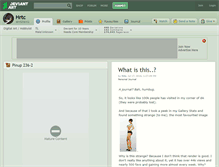 Tablet Screenshot of hrtc.deviantart.com