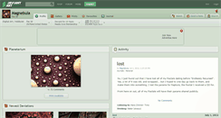 Desktop Screenshot of magnebula.deviantart.com