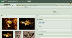 Desktop Screenshot of emily-angel.deviantart.com