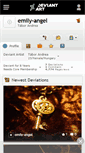 Mobile Screenshot of emily-angel.deviantart.com